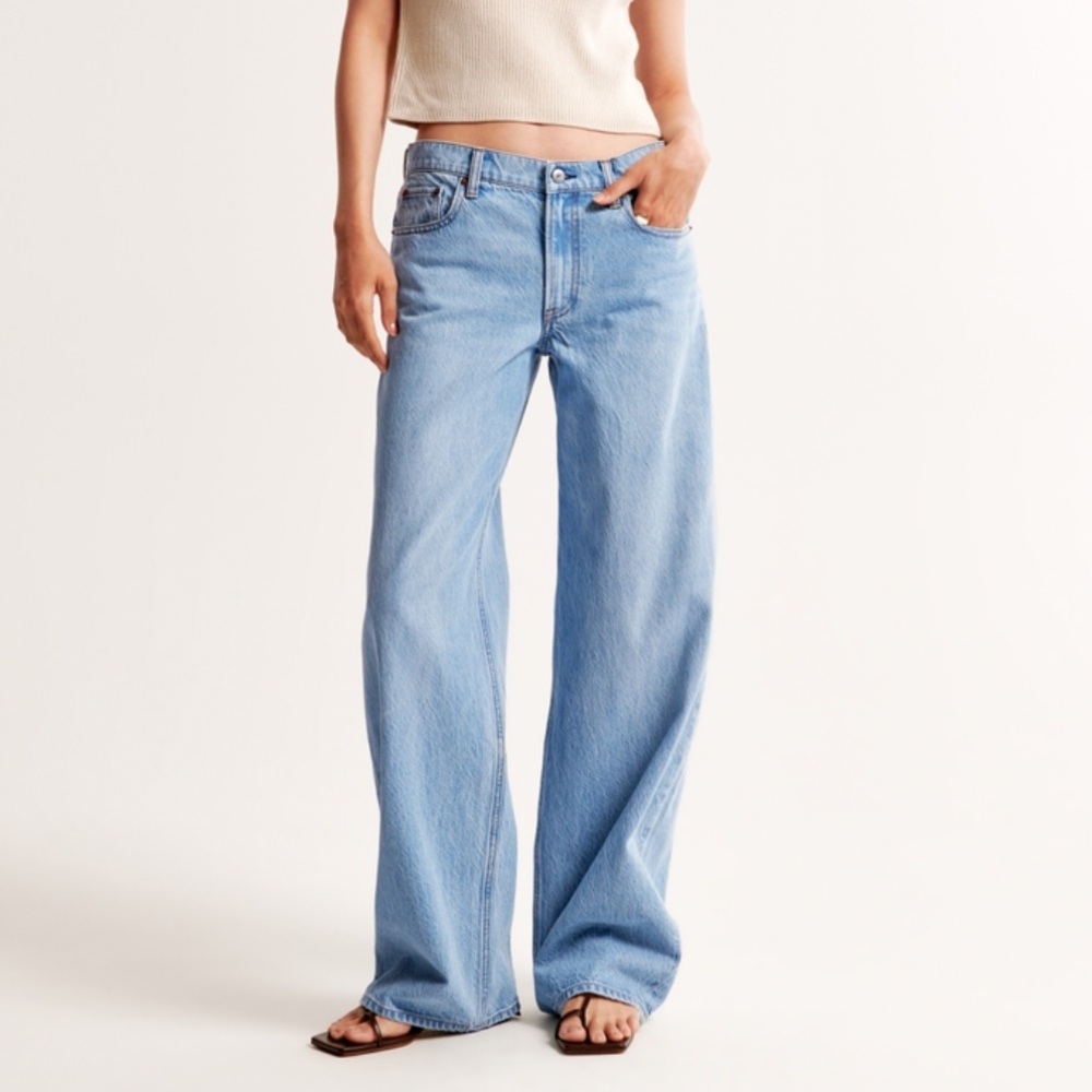 Ultra Loose Low Rise Jean - Abercrombie